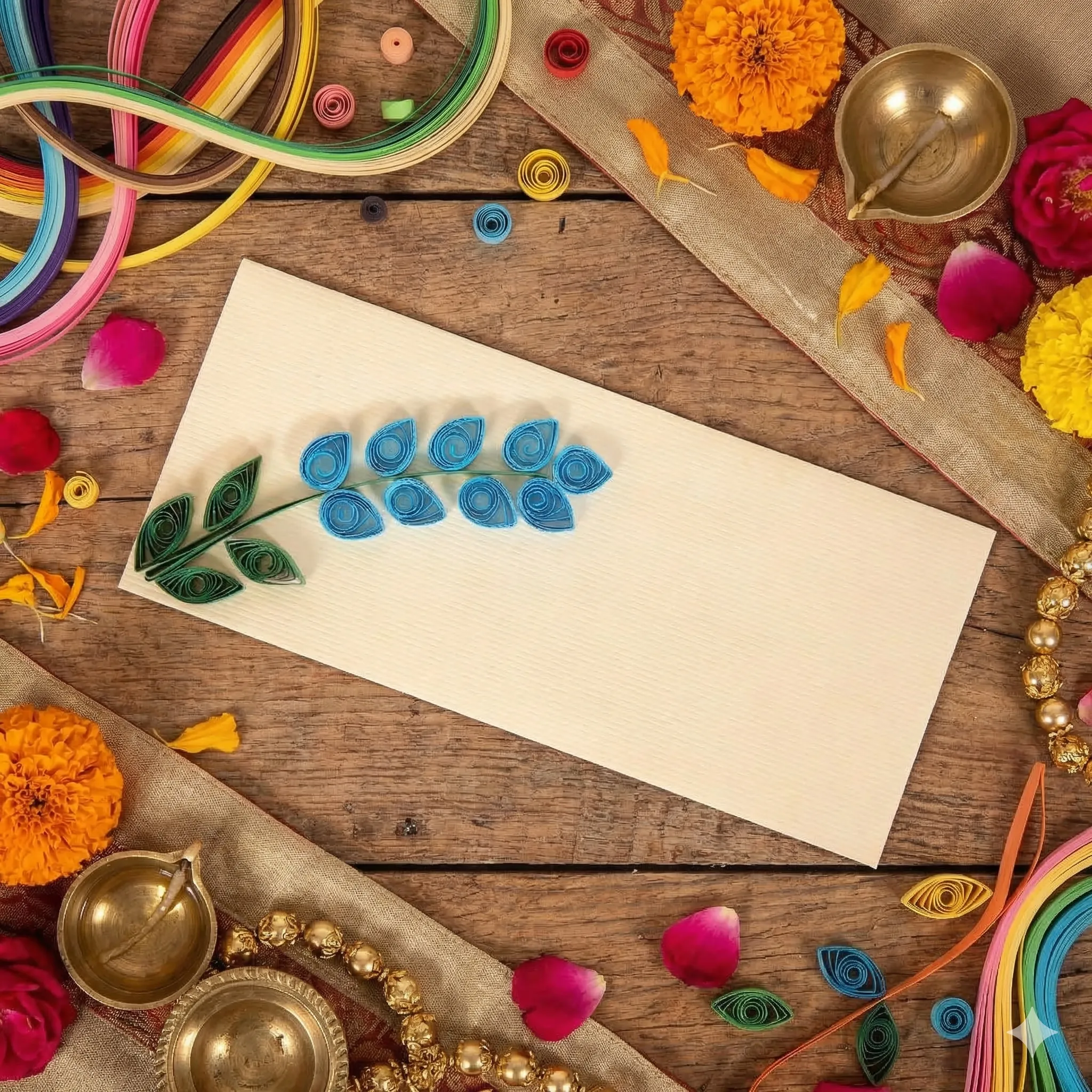 Hand-quilled Envelopes